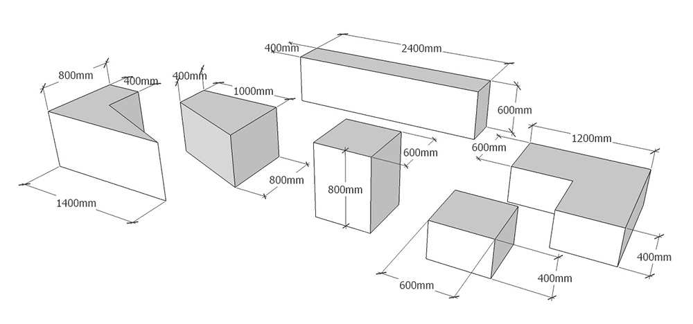 La Surprise de l'Amour, modèle Sketchup