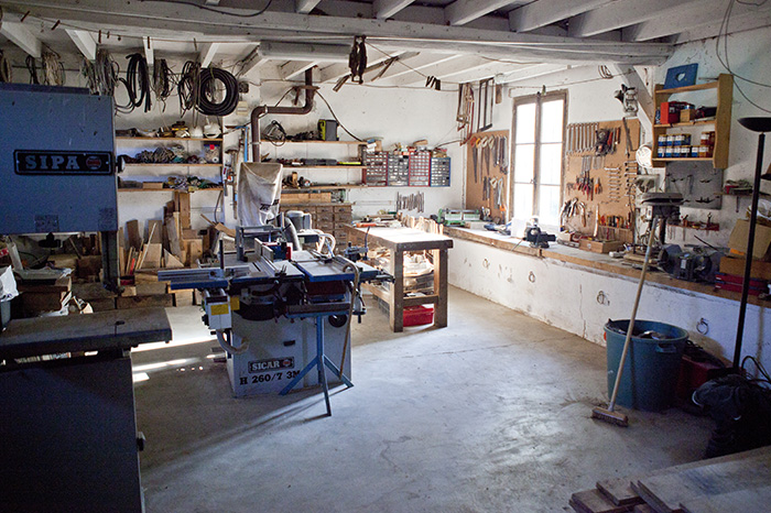 L'envers du décors // Mon atelier, Florent Burgevin